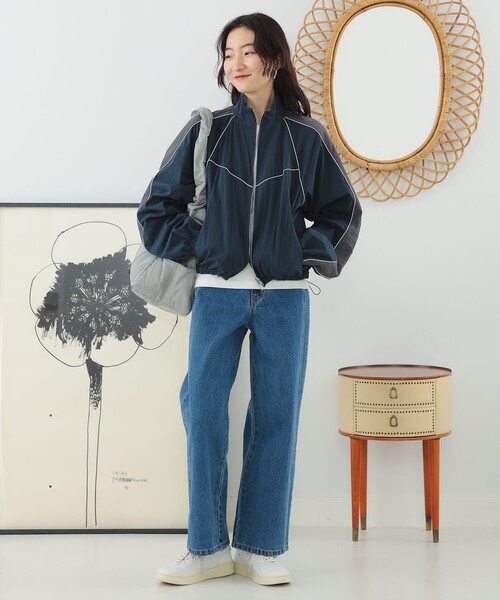 Ray BEAMS / パイピング トラック ジャケットを使った人気ファッション