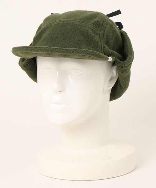 SUPERTHANKS（スーパーサンクス）の「/SUPER THANKS/Boa Flight Cap（キャップ・メンズ・ブラック/グレー/オフホワイト/オリーブ・FREE）」の4枚目の写真