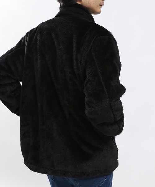 GLOBAL WORK Smile Seed Store（グローバルワーク スマイルシードストア）の「防風ボアブルゾン/973438（ブルゾン・メンズ・杢グレー/ブラック/アイボリー・MEDIUM/X-LARGE/LARGE/SMALL）」の5枚目の写真