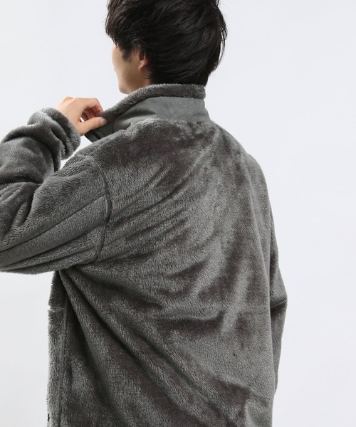 GLOBAL WORK Smile Seed Store（グローバルワーク スマイルシードストア）の「防風ボアブルゾン/973438（ブルゾン・メンズ・杢グレー/ブラック/アイボリー・MEDIUM/X-LARGE/LARGE/SMALL）」の12枚目の写真