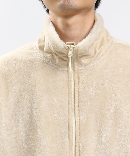 GLOBAL WORK Smile Seed Store（グローバルワーク スマイルシードストア）の「防風ボアブルゾン/973438（ブルゾン・メンズ・杢グレー/ブラック/アイボリー・MEDIUM/X-LARGE/LARGE/SMALL）」の16枚目の写真