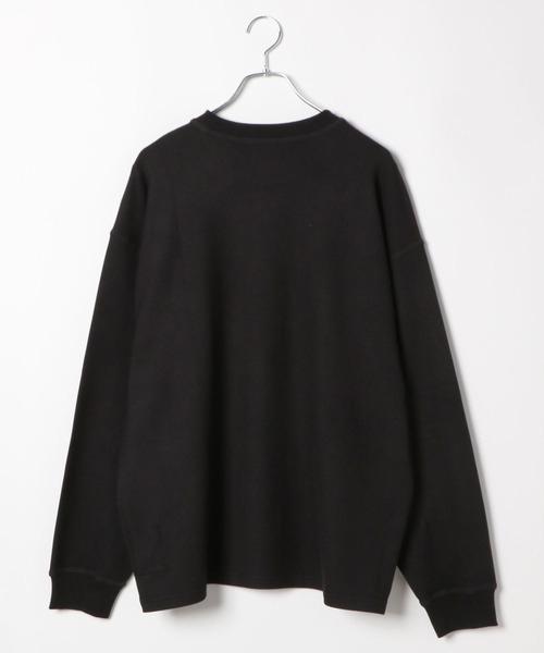 niko and...（ニコアンド）の「起毛リバーシブルクループルオーバー（その他トップス・メンズ・ブラック/ベージュ/オフホワイト・MEDIUM/LARGE）」の10枚目の写真