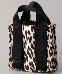GANNI | GANNI/ガニー Recycled Tech Mini Tote / ロゴミニトートバッグ / A4920 / A5060(ショルダーバッグ)