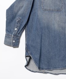 Healthy Denim ダークデニムシャツ サイズ0 Healthy denim / ヘルシーデニム】Almond / デニムシャツ