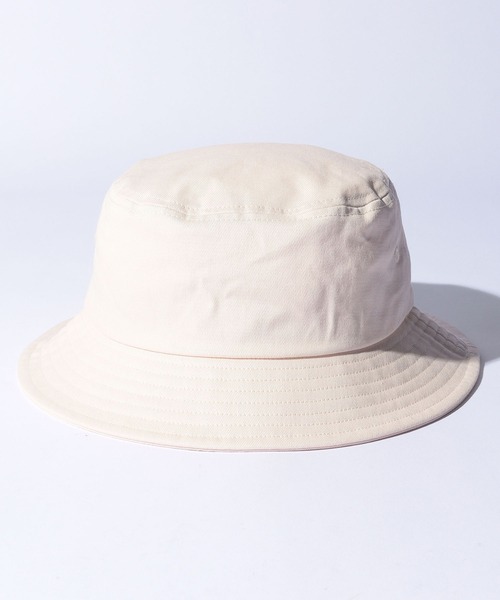 FRUIT OF THE LOOM(フルーツオブザルーム)の「LOGO BUCKET HAT / バケット / ハット / カジュアル / ユニセックス / ワンポイント / シンプル(ハット・メンズ・ブラック/サックスブルー/ピンク/オフホワイト/ベージュ・FREE)」の7枚目の写真