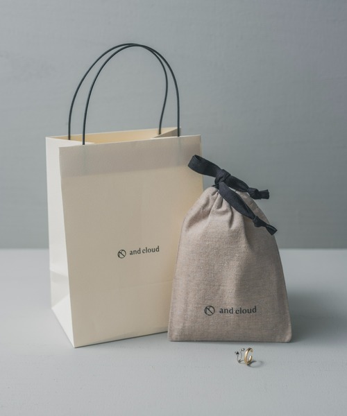 Gift Set - Tragus Cuff & Hoop Earring（イヤーカフ）｜and cloud（アンドクラウド）