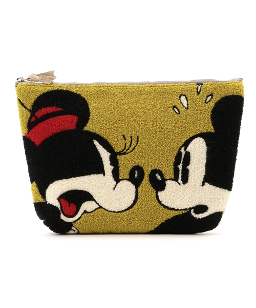 ACCOMMODE(アコモデ)の「【Accommode】DISNEY SAGARA POUCH(ポーチ・レディース・アイボリー/グレー/レッド/ピンク/ブルー/グリーン/グレー系その他/ピンク系その他/ダークグレー/サーモンピンク/ネイビー/カーキ/イエロー・FREE)」の1枚目の写真