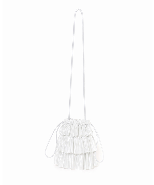 LE TALON（ルタロン）の「【Casselini / キャセリーニ 】別注ティアードキンチャク（ショルダーバッグ・レディース・ブラック/シルバー・FREE）」の12枚目の写真