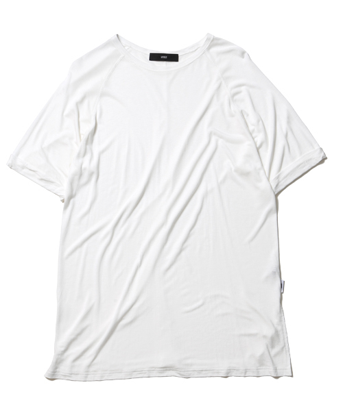 BEAMS(ビームス)の「VAPORIZE / レーヨン ルーズTee(Tシャツ/カットソー・メンズ・ホワイト/グレー/ブラック・MEDIUM/LARGE/SMALL)」の2枚目の写真