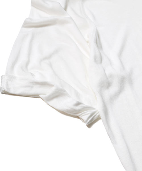 BEAMS(ビームス)の「VAPORIZE / レーヨン ルーズTee(Tシャツ/カットソー・メンズ・ホワイト/グレー/ブラック・MEDIUM/LARGE/SMALL)」の10枚目の写真