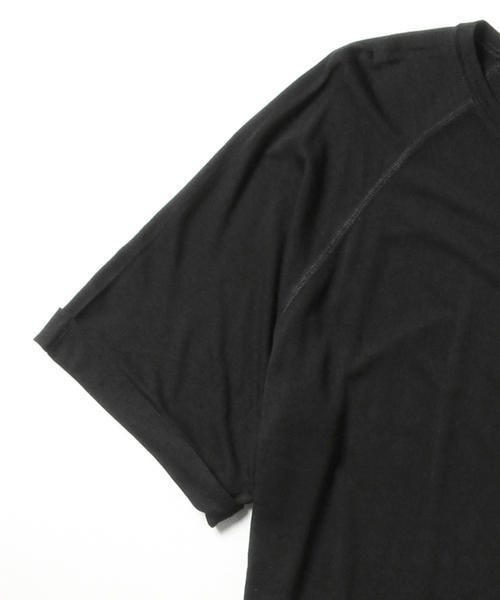 BEAMS(ビームス)の「VAPORIZE / レーヨン ルーズTee(Tシャツ/カットソー・メンズ・ホワイト/グレー/ブラック・MEDIUM/LARGE/SMALL)」の18枚目の写真