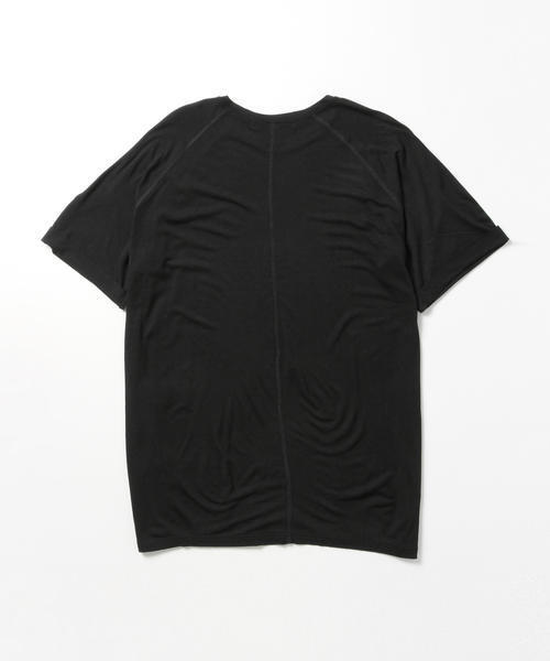 BEAMS(ビームス)の「VAPORIZE / レーヨン ルーズTee(Tシャツ/カットソー・メンズ・ホワイト/グレー/ブラック・MEDIUM/LARGE/SMALL)」の12枚目の写真