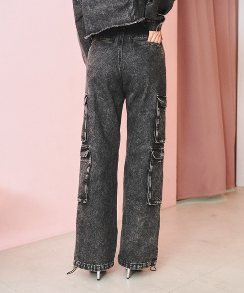 JUST A NOON（ジャストアヌーン）の「デニムカーゴパンツ（デニム