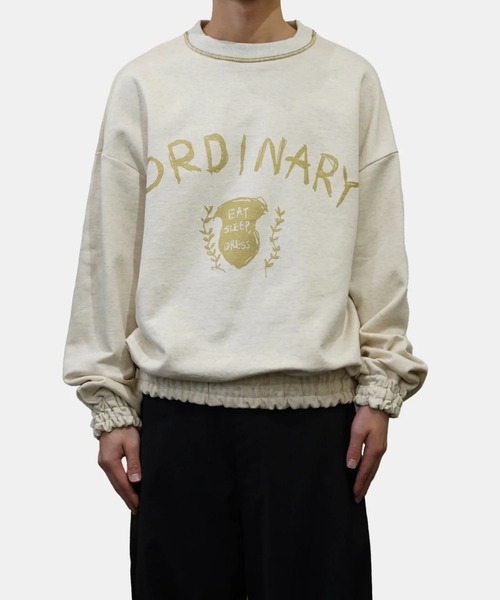 トップス SHINYAKOZUKA ORDINARY OVERHEAD sweat SHINYAKOZUKA（シンヤコヅカ）の「【SHINYAKOZUKA】ORDINARY OVERHEAD