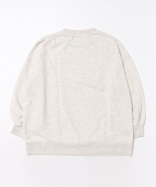 LOVETOXIC（ラブトキシック）の「カレッジルーズプルオーバー（スウェット・キッズ・オフホワイト/ブラック/ライラック/ライトグレー・S/M/L）」の15枚目の写真