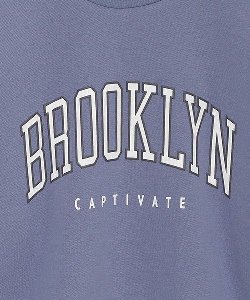 LOVETOXIC（ラブトキシック）の「カレッジルーズプルオーバー（スウェット・キッズ・オフホワイト/ブラック/ライラック/ライトグレー・S/M/L）」の13枚目の写真