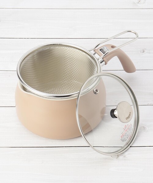 one'sterrace（ワンズテラス）の「◆CB ザル付き多用途鍋 1.8（鍋/フライパン・レディース・グレー系4/ベージュ系8・99）」の11枚目の写真