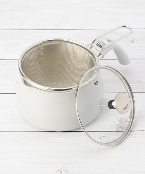 one'sterrace（ワンズテラス）の「◆CB ザル付き多用途鍋 1.8（鍋/フライパン・レディース・グレー系4/ベージュ系8・99）」の12枚目の写真