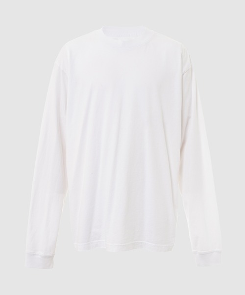 ECOCYCLE(エコサイクル)の「Ecolife Long Sleeve Tee_BASIC(Tシャツ/カットソー・メンズ・ホワイト/ブラック・S/M/L/XL/XS/XXL)」の1枚目の写真