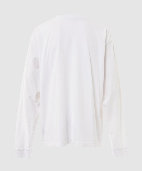 ECOCYCLE(エコサイクル)の「Ecolife Long Sleeve Tee_BASIC(Tシャツ/カットソー・メンズ・ホワイト/ブラック・S/M/L/XL/XS/XXL)」の4枚目の写真