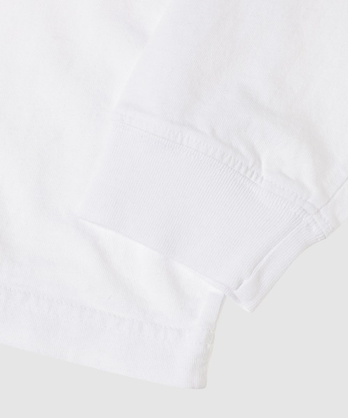 ECOCYCLE(エコサイクル)の「Ecolife Long Sleeve Tee_BASIC(Tシャツ/カットソー・メンズ・ホワイト/ブラック・S/M/L/XL/XS/XXL)」の3枚目の写真