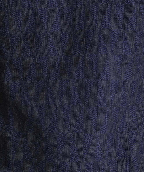 MICHEL KLEIN HOMME (ミッシェルクランオム)の「幾何柄デザインクルーネックニット(ニット/セーター・メンズ・ホワイト/ブルー・MEDIUM/LARGE/X-LARGE)」の6枚目の写真