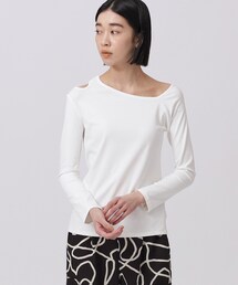GALLEST | アシンメトリ―カットアウトトップス(Tシャツ/カットソー)