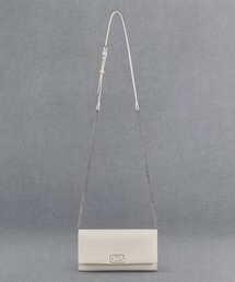 CHARLES & KEITH | レザーチェーンストラップ ウォレット(財布)