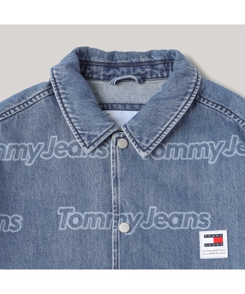 tommy jeans(トミー ジーンズ)の「レーザークリッターデニムシャケット(デニムジャケット・メンズ・ブルー・SMALL/MEDIUM/LARGE/X-LARGE)」の5枚目の写真