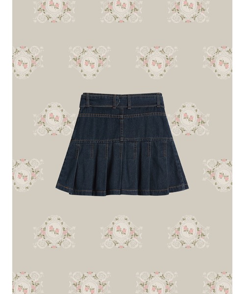 A-type Denim Skirt（デニムスカート）｜LA POMME petit（ラポミ・プチ  