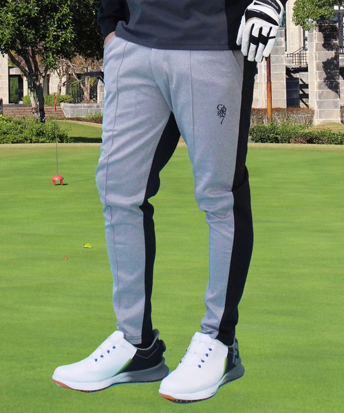 セール】配色切替カラーリング ゴルフパンツ ゴルフウェア（ゴルフ