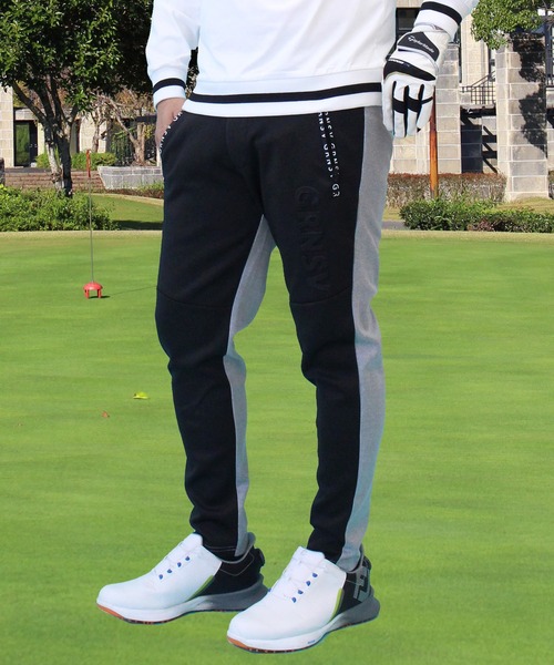 セール】配色切替カラーリング ゴルフパンツ ゴルフウェア（ゴルフ