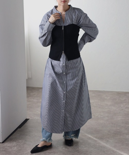 model：H158 着用サイズ：FREE