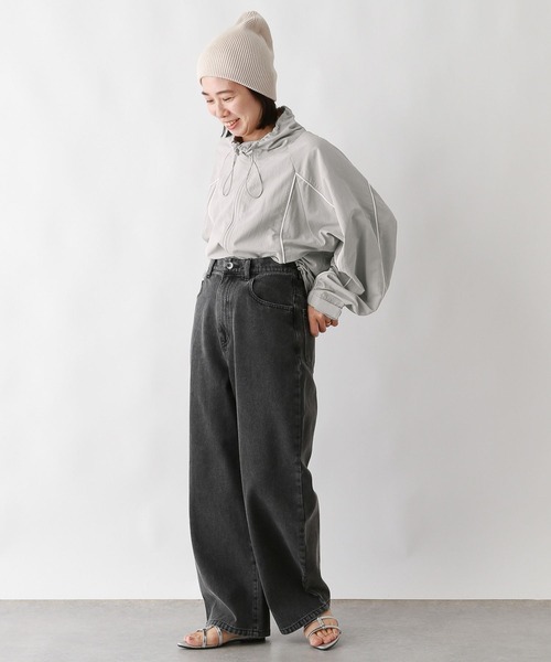 LEPSIM（レプシィム）の「パイピングBIGジャケット　987535（その他アウター・レディース・ブラック/ベージュ/ライトグレー・FREE）」の10枚目の写真