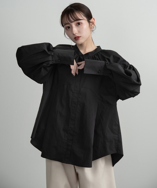 ブラウス シャツ VOLUME SLEEVE BLOUSE(ボリュームスリーブブラウス) レディース CIEL'AIR ブラウス シャツ VOLUME SLEEVE BLOUSE(ボリューム