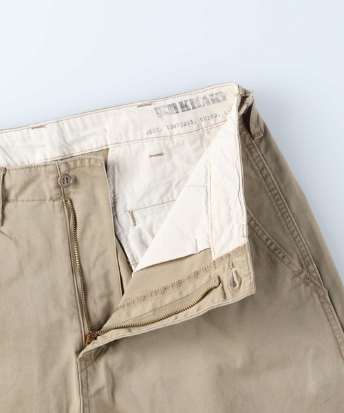 EDWIN（エドウィン）の「【EDWIN】ＷＩＤＥＳＴＲＡＩＧＨＴ（チノパンツ・メンズ・ベージュ・L/XL/S/M）」の5枚目の写真