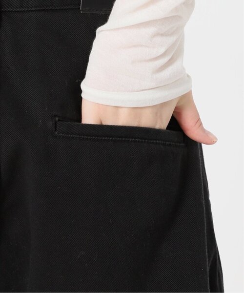 plage(プラージュ)の「《追加》balloon tapered パンツ(デニムパンツ・レディース・ブラック/ホワイト・34/36/38)」の10枚目の写真