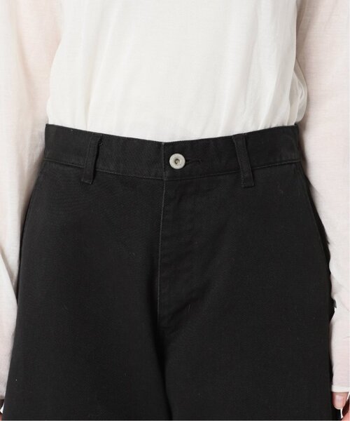 plage(プラージュ)の「《追加》balloon tapered パンツ(デニムパンツ・レディース・ブラック/ホワイト・34/36/38)」の12枚目の写真