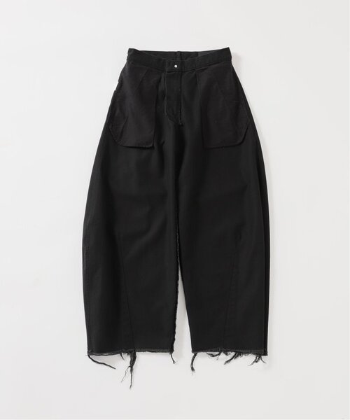 plage(プラージュ)の「《追加》balloon tapered パンツ(デニムパンツ・レディース・ブラック/ホワイト・34/36/38)」の17枚目の写真