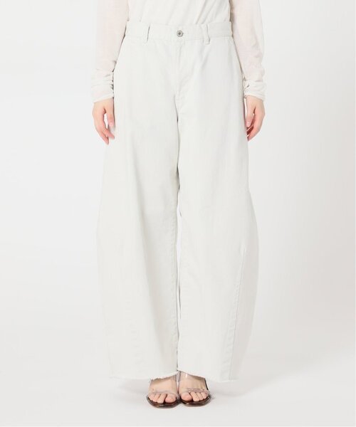 plage(プラージュ)の「《追加》balloon tapered パンツ(デニムパンツ・レディース・ブラック/ホワイト・34/36/38)」の20枚目の写真