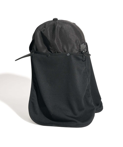 CHARI&CO(チャリアンドコー)の「SCRIPT SUNSHADE 6PANEL CAP(キャップ・メンズ・ブラック・FREE)」の18枚目の写真