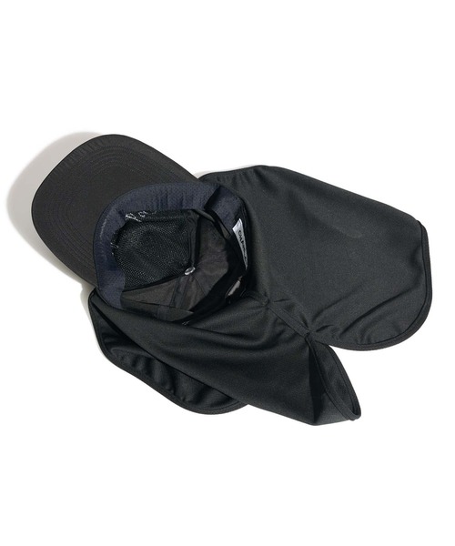 CHARI&CO(チャリアンドコー)の「SCRIPT SUNSHADE 6PANEL CAP(キャップ・メンズ・ブラック・FREE)」の16枚目の写真