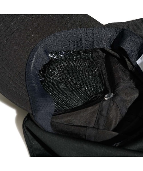 CHARI&CO(チャリアンドコー)の「SCRIPT SUNSHADE 6PANEL CAP(キャップ・メンズ・ブラック・FREE)」の10枚目の写真