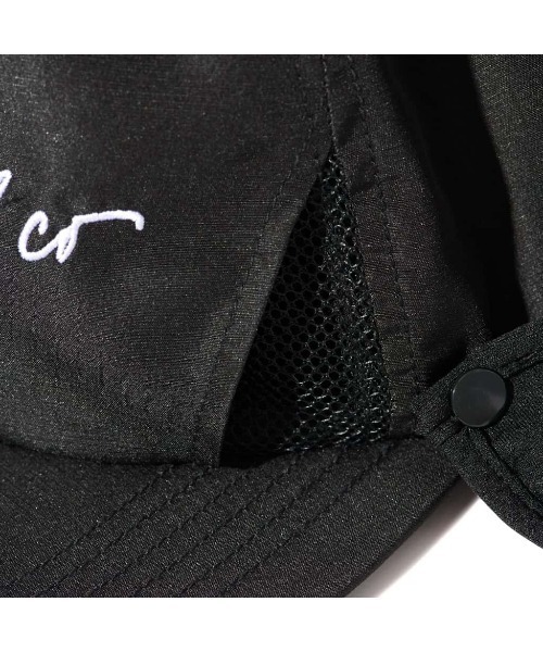 CHARI&CO(チャリアンドコー)の「SCRIPT SUNSHADE 6PANEL CAP(キャップ・メンズ・ブラック・FREE)」の14枚目の写真