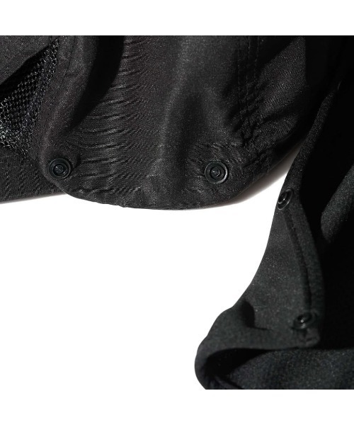 CHARI&CO(チャリアンドコー)の「SCRIPT SUNSHADE 6PANEL CAP(キャップ・メンズ・ブラック・FREE)」の13枚目の写真