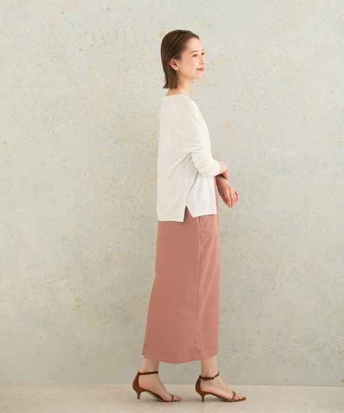 URBAN RESEARCH ROSSO WOMEN（アーバンリサーチ　ロッソ）の「ウォッシャブルカーディガン（カーディガン/ボレロ・レディース・ブラック/ブルー系その他/オレンジ/ホワイト・FREE）」の10枚目の写真