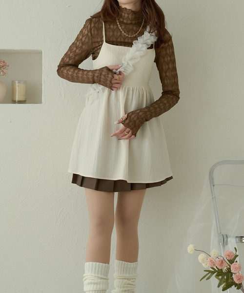 Ambre Neige(アンブルネージュ)の「ガラシアーハイネックトップス/【WEB/EC限定商品】(Tシャツ/カットソー・レディース・アイボリー/ブラック/ピンク/ダークブラウン・FREE)」の17枚目の写真