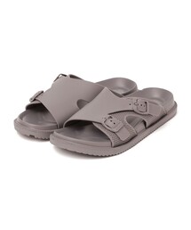 新品タグ付き★ TKEES 25〜26cm  サンダル　巾着付き　マット　ブルー 新品タグ付き☆ TKEES 25〜26cm サンダル 巾着付き マット ブルーの