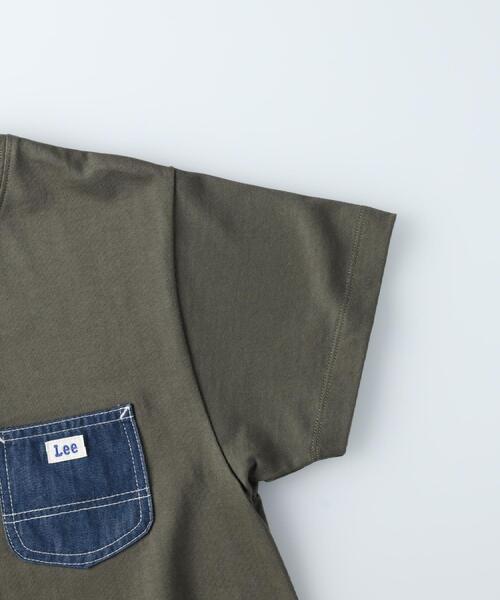 Lee(リー)の「Lee(リー)デニムポケットワンピース(Tシャツ/カットソー・レディース・オリーブ・M/L/XL)」の18枚目の写真