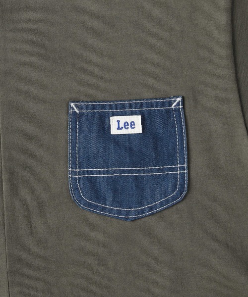 Lee（リー）の「【Lee】デニポケワンピ（その他トップス・レディース・オリーブ・M/L/XL）」の7枚目の写真